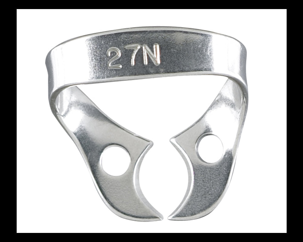 Miltex Instrument 76D-27N Rubber Dental Dam Clamp #27N Pre-Molars Miltex Instrument 76D-27N Rubber Dental Dam Clamp #27N Pre-Molars